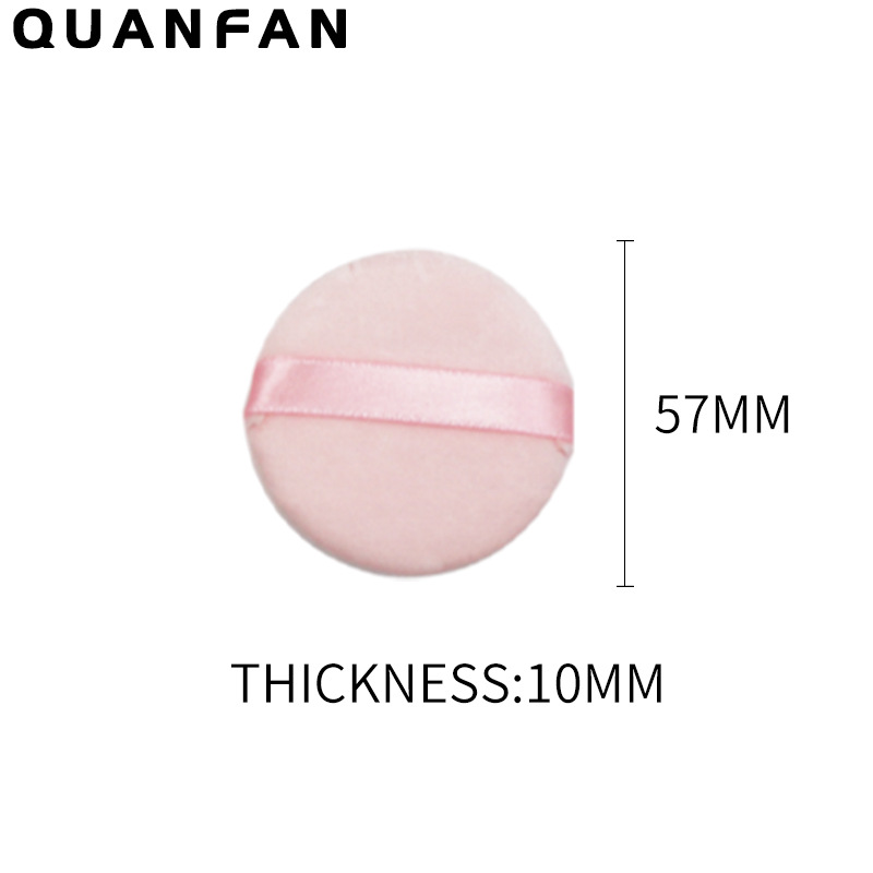 Suministro directo transfronterizo triángulo pequeño cuadrado redondo corazón melocotón polvo seco miel en polvo maquillaje multicolor material de pelo corto súper suave