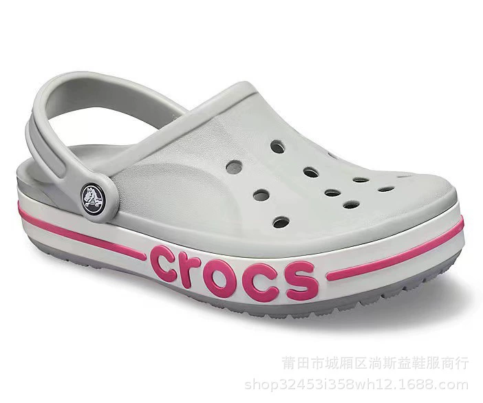 [Croc стиль как Yang Mi, маленький кит дырчатые туфли на толстой подошве для взрослых на улице, пляжная женская обувь 206302]