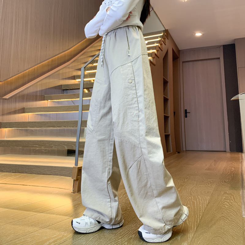 女童裤子2025春秋款女大童韩版炸街休闲儿童长裤女装初中生工装裤|undefined