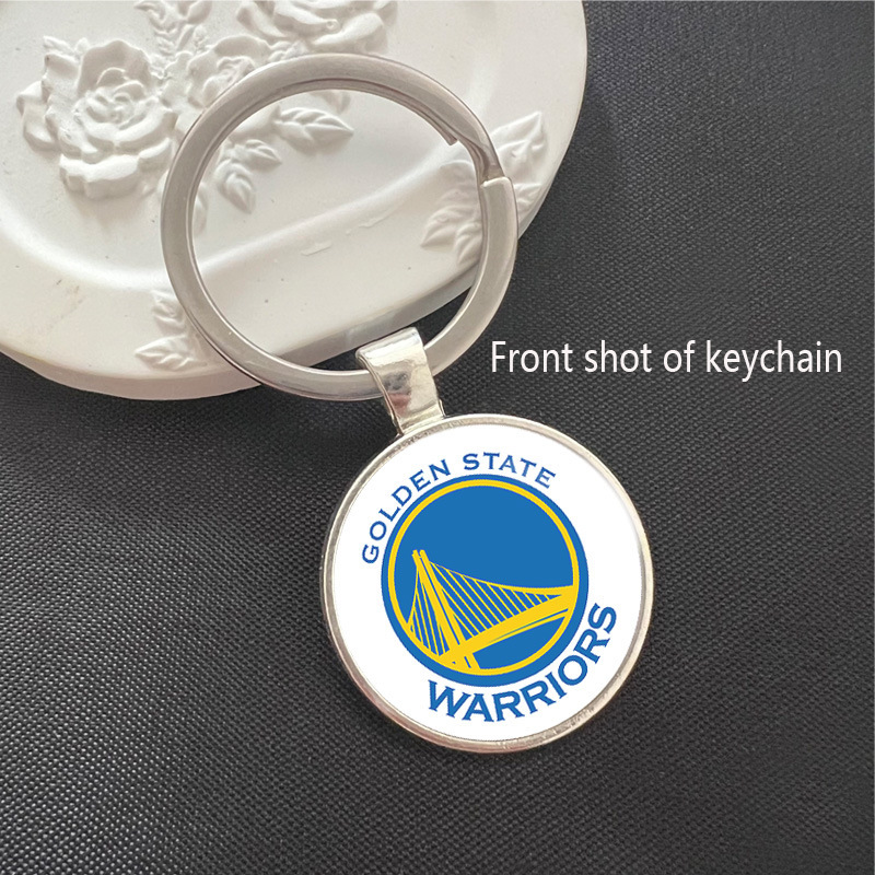 NBAチームのエンブレムのキーホルダーの時間宝石合金のペンダントのカバンの自動車の鍵のペンダントのバスケットボールのファンのプレゼント|undefined