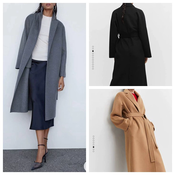 Испанское односпальное Женское пальто ZP, три цвета