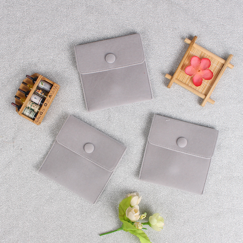 Mode Couleur Unie Chiffon Boucle Sacs D'emballage Bijoux display picture 8