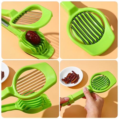 Creative slicer red date slicer fruit hawthorn mushroom strawberry egg divider dry date slicer