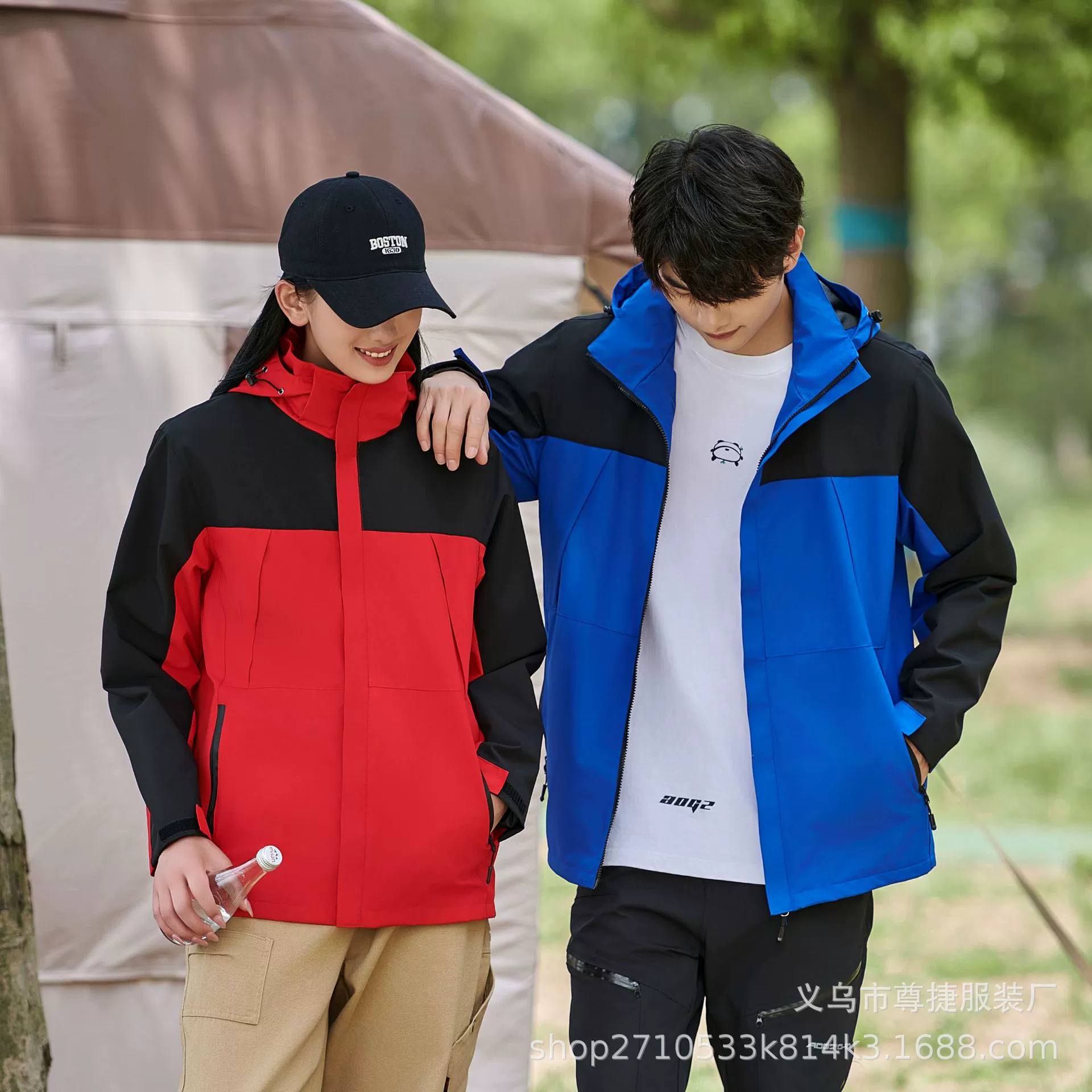 Куртка нового стиля с напечатанным логотипом, тонкая куртка весны и осени, ветровка, одежда для путешествий на открытом воздухе, альпинизма, ветрозащитная и водонепроницаемая рабочая одежда.