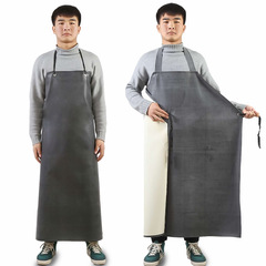 Thickened, Wear-Resistant, Waterproof, Oil-Proof, Acid- and Alkali-Resistant Industrial Apron for Rubber Workers, Stone Factories, Chemical Plants, and Slaughterhouses — Perfect for Adult Use