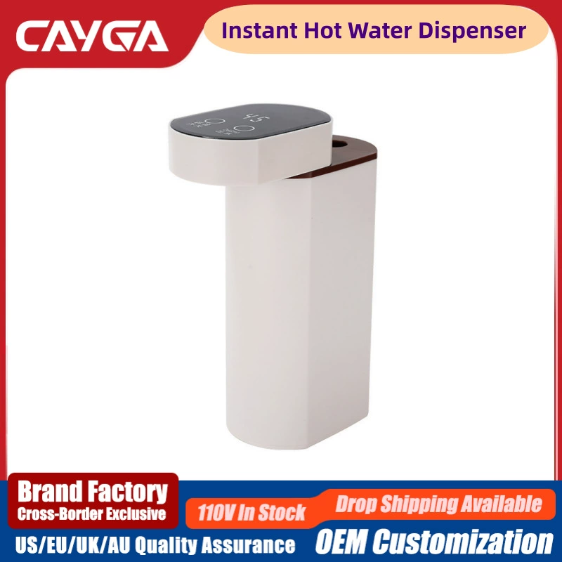 Портативный мини-диспенсер для мгновенного нагрева воды 110 В, нагрев за 3 секунды, для путешествий, быстрый нагрев, Тайвань, Япония