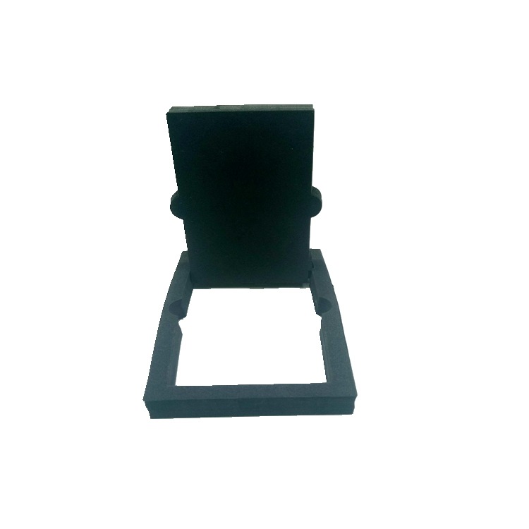 Self-adhesive black EVA foam pad sponge shock pad double-sided adhesive pad grid foam pad anti-slip EVA floor mat