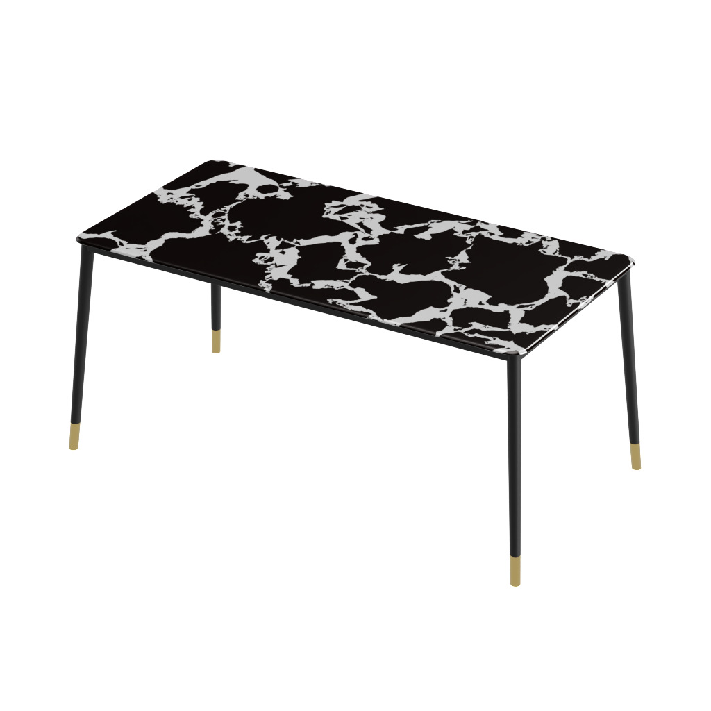 Silla de comedor de alta calidad y lujo de piedra ultra cristalina, silla de respaldo de sala de estar, silla de comedor moderna y simple