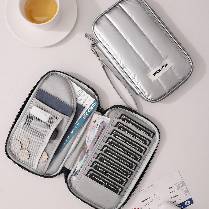 Runhui Xinghui Card Holder, Passport Holder, Cross-Border Document Holder, Card Holder, Portable Coin Purse, Business Trip Boarding Passport Holder