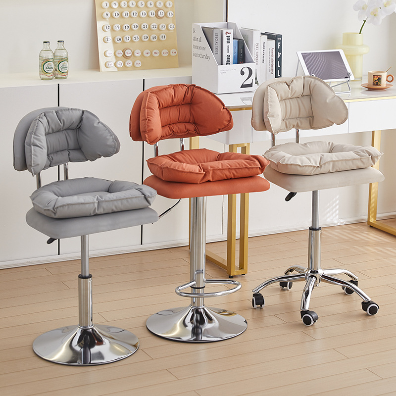 Home Backrest Computer Chair Swivel Lift Chair Front Desk Cashier Chair Manicure Chair Bar Chair Bar Chair