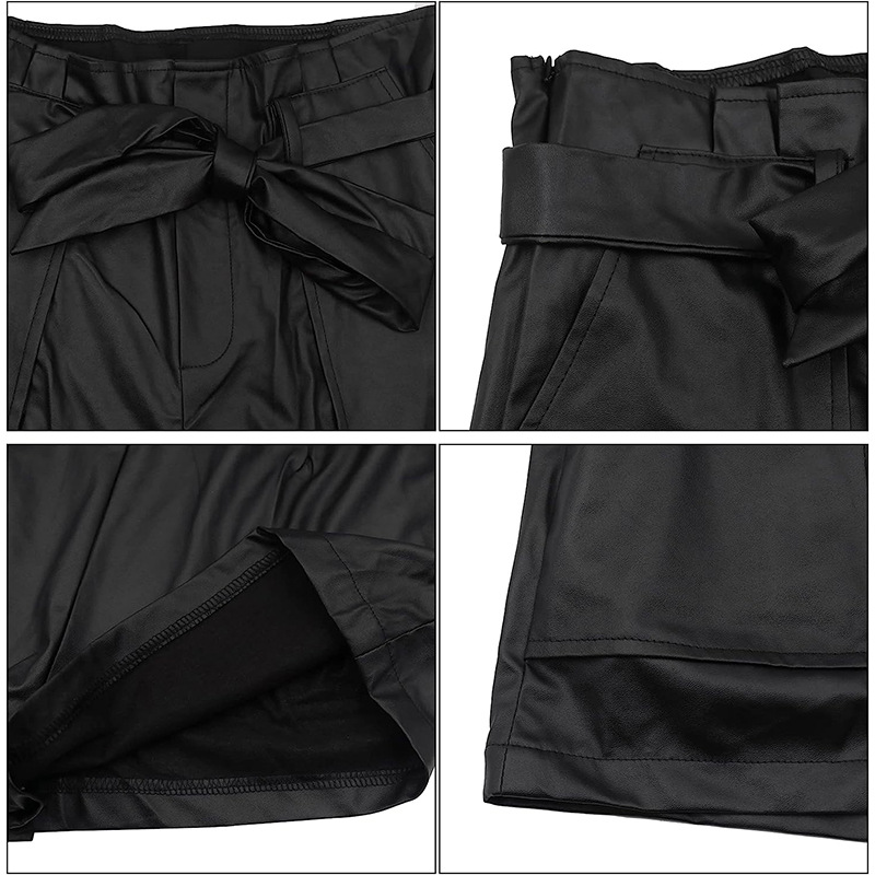 Versatile PU Shorts