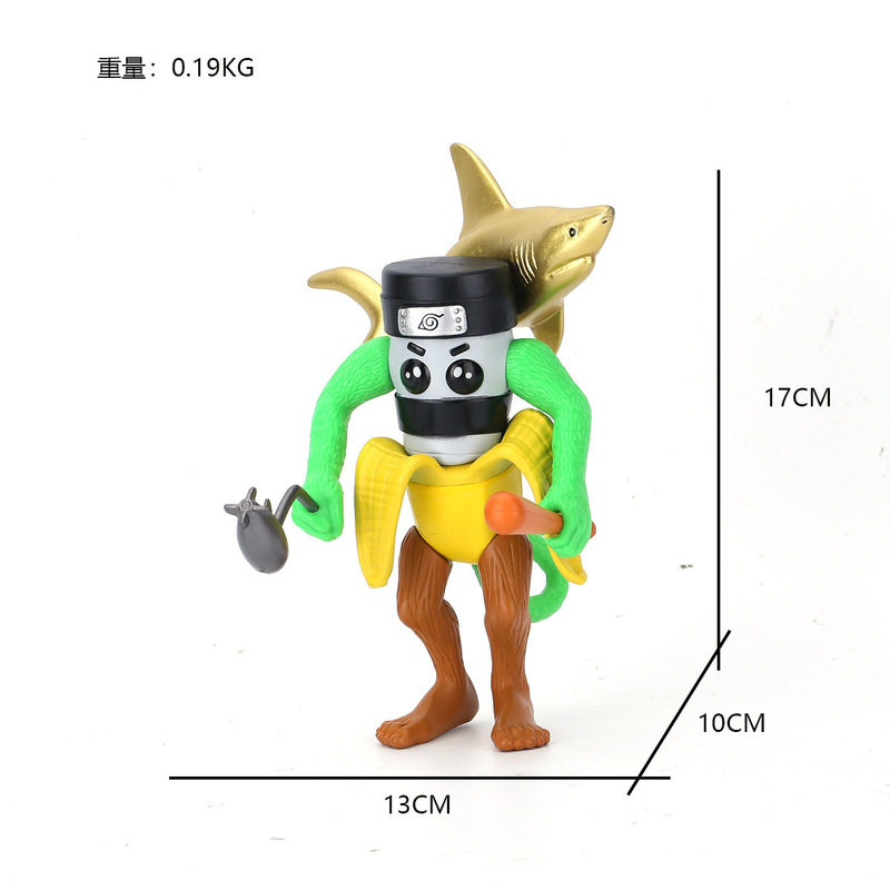 跨境动漫外国美国山海经tungtungsahur木棍人公仔盲盒手办摆件模|undefined