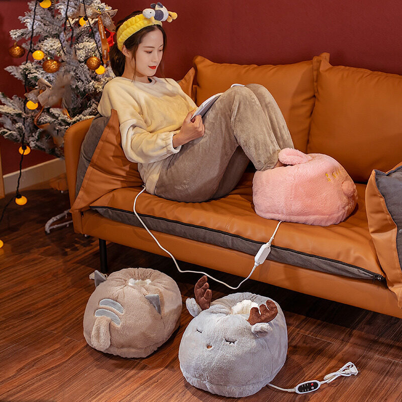 暖脚宝电热鞋暖脚鞋暖脚器电热袜子暖脚神器加热鞋垫女生保暖神器