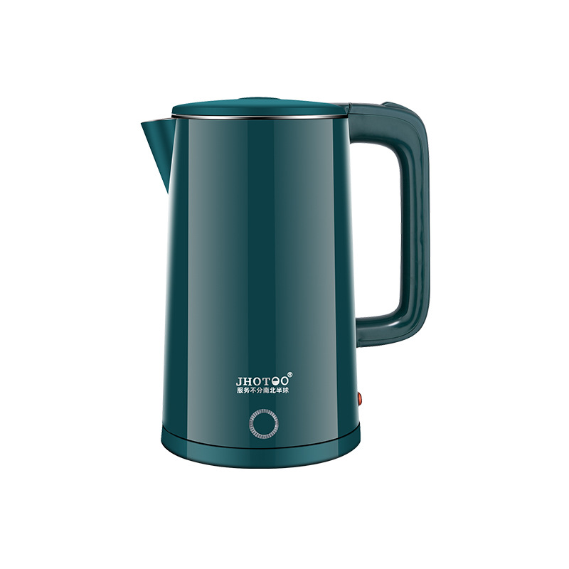 Hervidor eléctrico cuidadosamente seleccionado para uso doméstico, hervidor de acero inoxidable de 2,5 litros con aislamiento integrado, hervidor eléctrico con apagado automático.