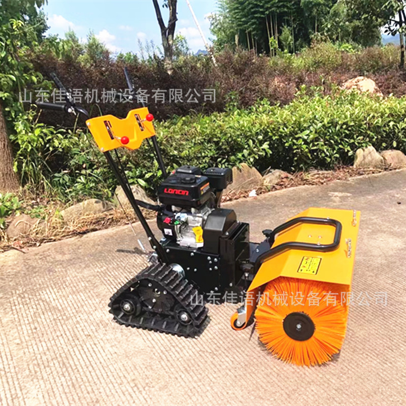 物业景区除雪小型扫雪机抛雪机手推式清雪 多功家用道路扫雪机