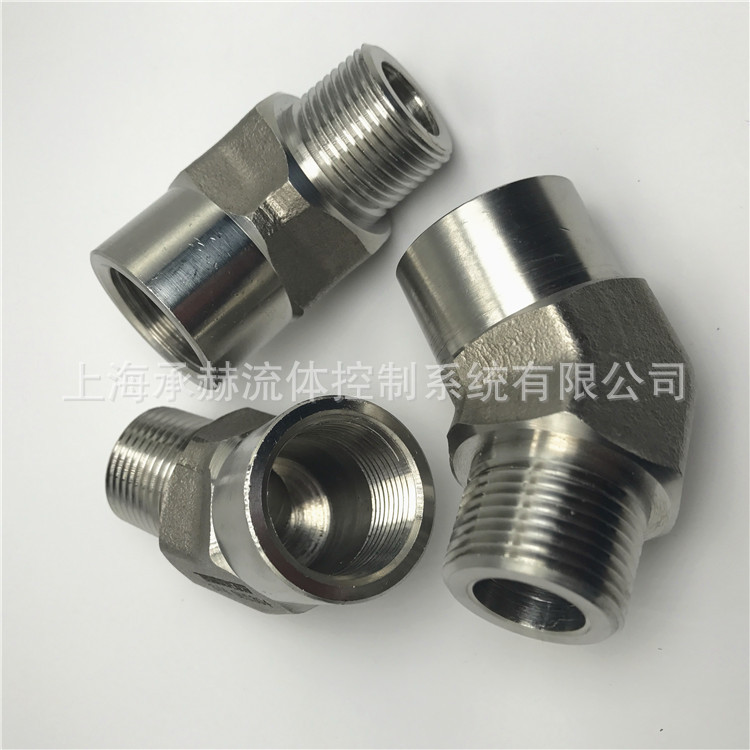 TENHEFLOW内螺纹终端直通接头304不锈钢CF2208公制NPT1