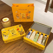 新年护手霜礼盒装秋冬滋润手霜铁盒装套装节日伴手礼品带手提袋