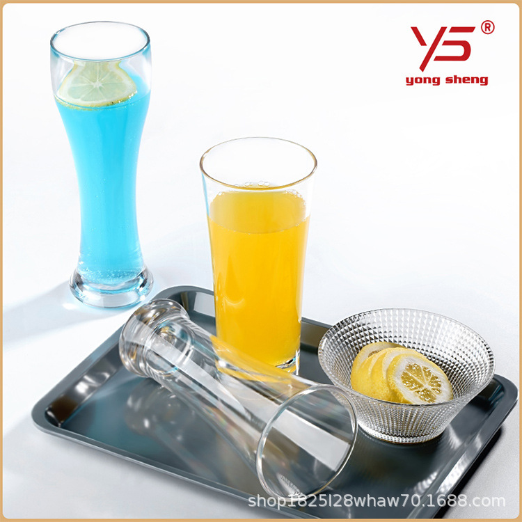 Taza de jugo de acrílico, taza de jugo de PC, taza de helado, taza de cerveza, taza de agua, taza de té con leche, taza de bebida personalizada