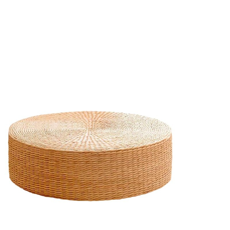 ¡Cruces fronterizos! almohadilla de piso tatami casero estilo japonés almohadilla de meditación balcón ventana flotante tela de caña