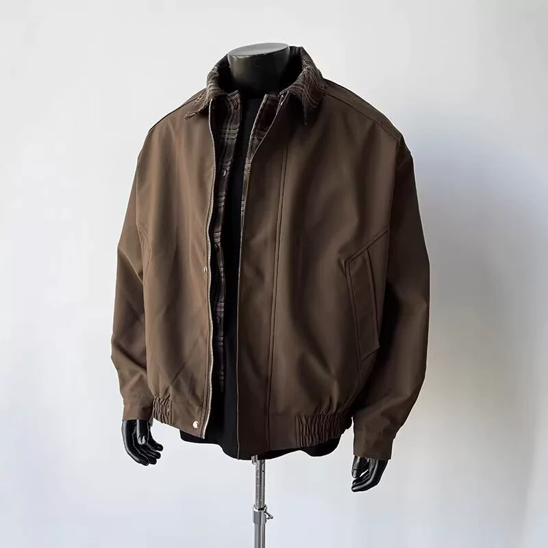 Set, jacket, retro shirt, American style