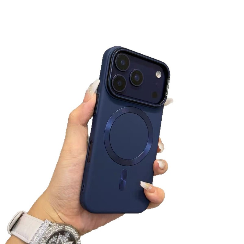 新款iPhone17手机壳适用苹果17promax肤感磨砂硬壳磁吸16高级感男|undefined