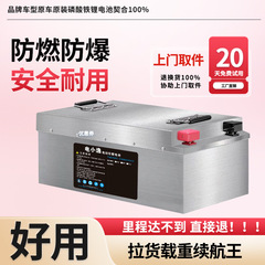 专用防爆60v72v四轮电动雷丁金彭御捷鸿日比德文原装磷酸铁锂电池