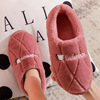 2020 new pattern Cotton slippers Autumn and winter With the bag indoor household The thickness of the bottom keep warm Home Furnishing non-slip Maomao Cotton-padded shoes