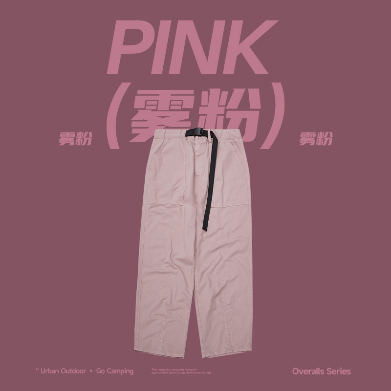 INF ropa de hombre | ropa de trabajo suelta de la marca de moda japonesa pantalones anchos 2024 primavera y verano nuevos productos pantalones casuales sueltos de la marca de moda