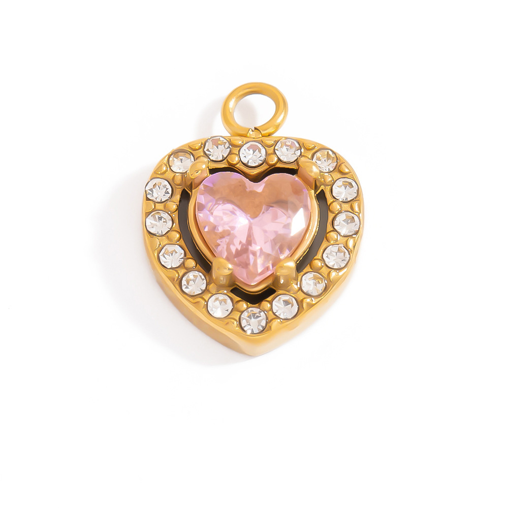 2g Weight 0.03µm-0.05µm Gold Plating Thickness PVD Coated Gold Plating Process Pendant Jewelry Making Type Real Gold Plated Plating Material 1 Piece Quantity 304 Stainless Steel Material Heart Shape, Flower Pattern Vintage Style Style Waterproof Non Tarnish, Plating Craft 1 Piece 304 Stainless Steel PVD Coated Real Gold Plated Heart Shape Flower Polished Pendant DIY Ornament Accessories 16