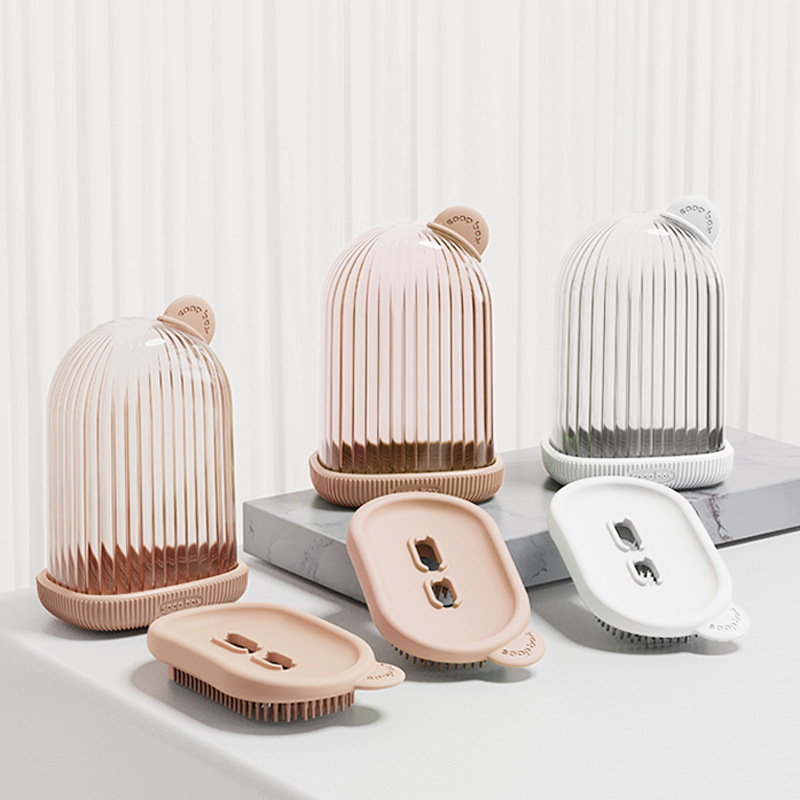 caja de jabón portátil sellado impermeable con cubierta impermeable ropa interior lavandería viajes de negocios caja de jabón