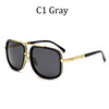 Metal trend fashionable retro sunglasses suitable for men and women, Aliexpress, city style, Amazon, European style