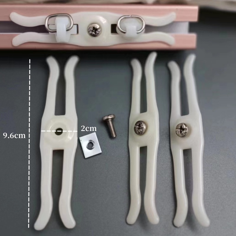 Window Curtain Anti-light Leakage Anti-bounce Gadget Hook-type Curtain Cross-closing Device Track Roller Universal Accessory
