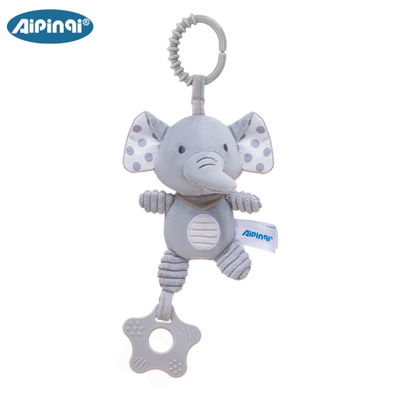 Camión de goma de elefante gris