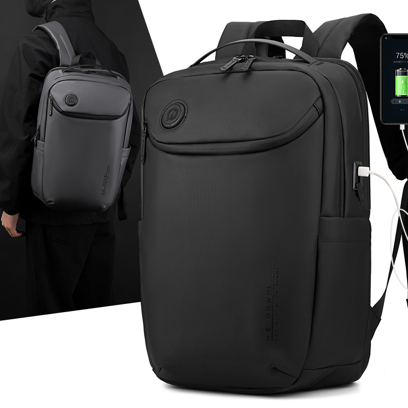 WEPOWER nueva mochila de negocios para hombre mochila multifunción impermeable para hombre de viaje bolsa de computadora transfronteriza explosiva