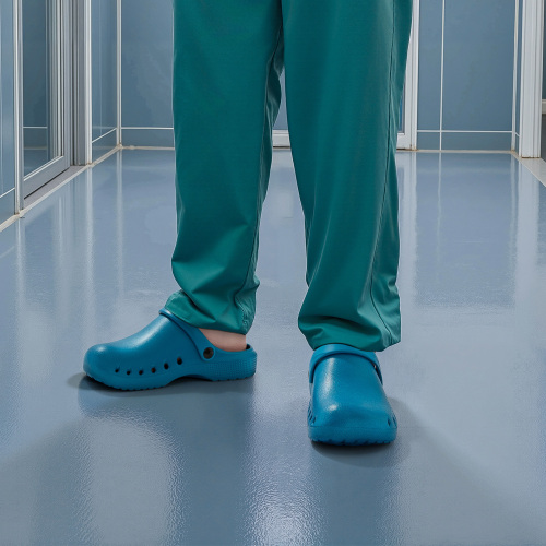 Lidaoni Surgical Slippers for Men and Women - 2025 New Arrival, Wearable Outside, Slip-Resistant EVA with Arch Support, Hole-to-Hole Shoes for Summer