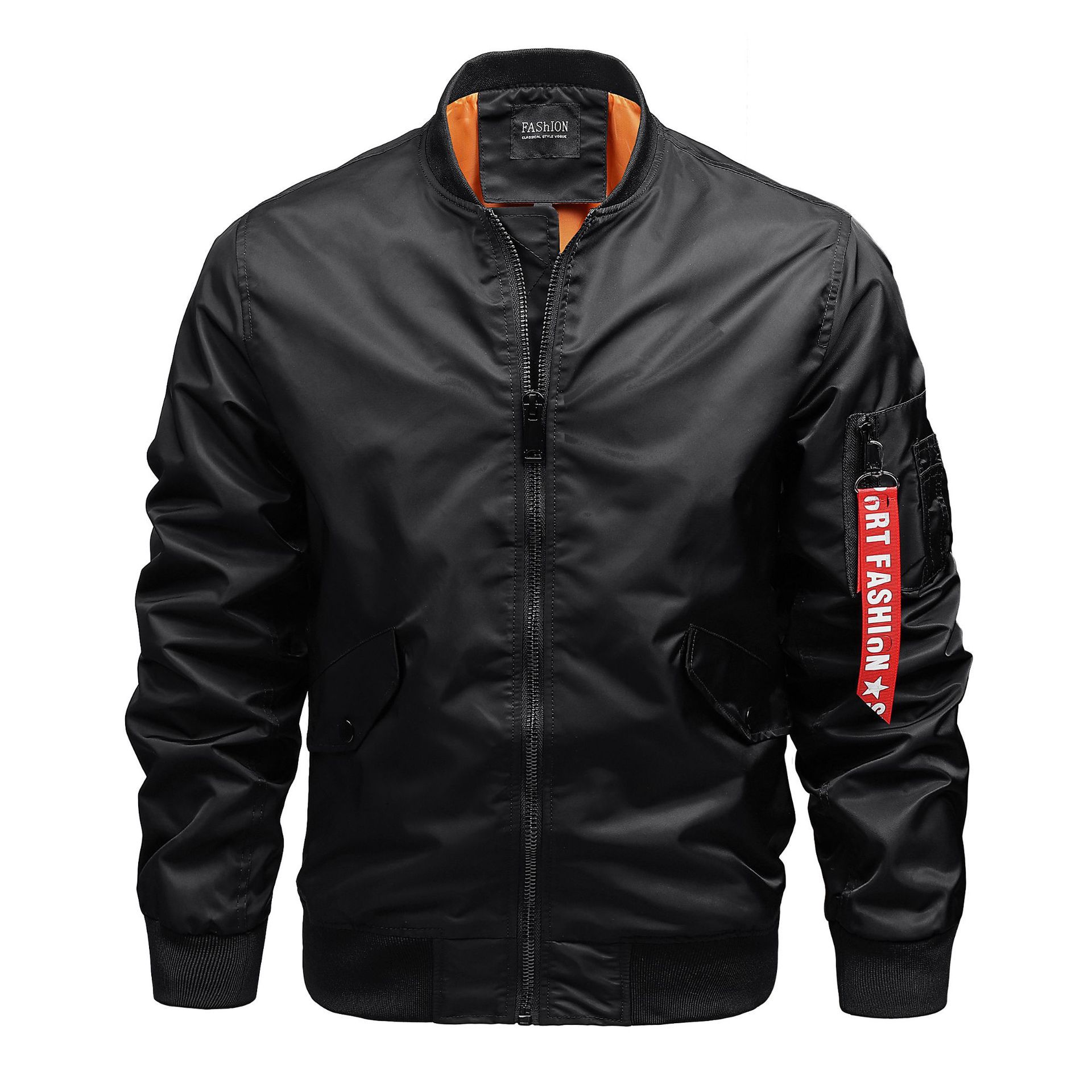 Herren Ma1 Bomberjacke Im Baseball Style Für Moderne Männer_voghion.com