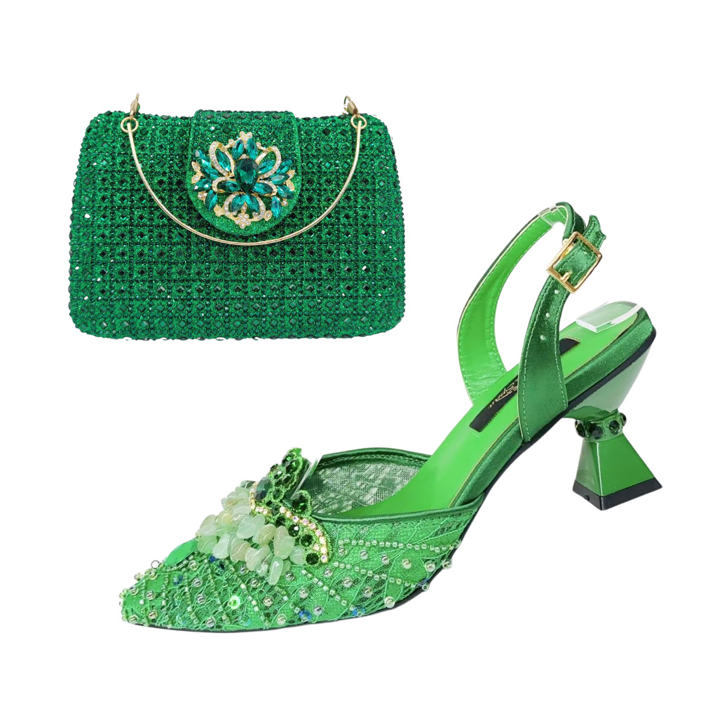 Sandali stiletto con strass da donna eleganti a punta sfilata_voghion.com