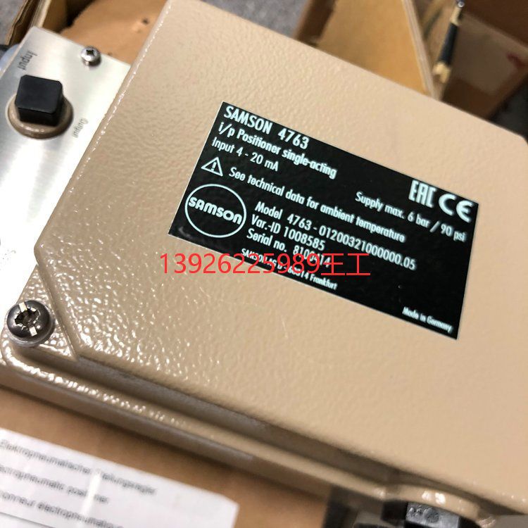 萨姆森SAMSON阀门定位器3730-310010004/3730-310000