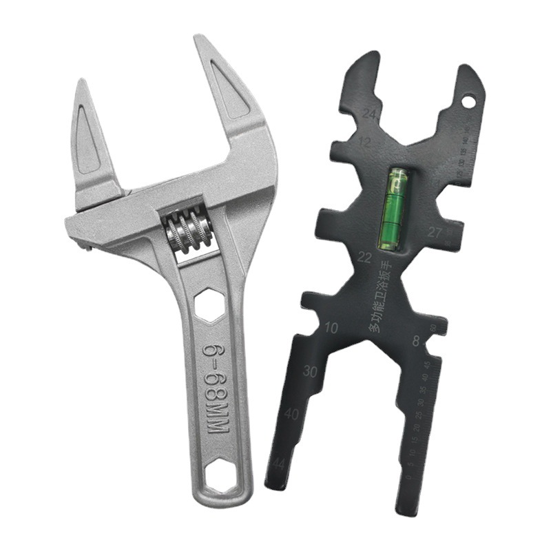 다기능 싱크대 H 렌치 욕실 수도꼭지 파이프 렌치 배관 욕실 도구 15