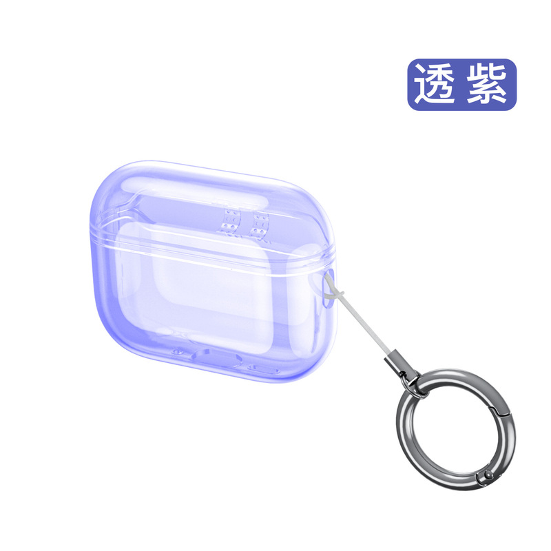 2025跨境Airpods Pro3连体保护套适用Pro三代耳机壳防摔纯色tpu|undefined