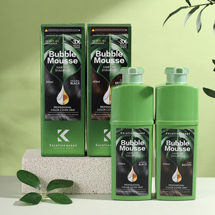 �羳����Ľ˹Ⱦ��ϴ�lˮBubble Mousse hair dye����Ⱦ��ֲ��Ⱦ��