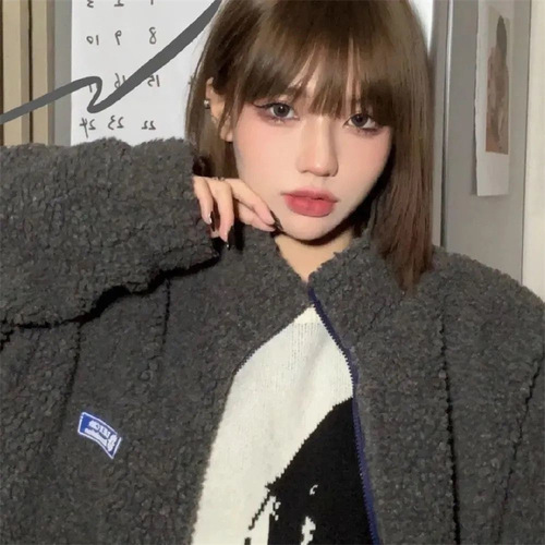 Factory Fake Hair for Women Short Straight Face-Framing Lock Bone Hair Full Head Suit Cute Teenage Bobo Head Sufficient Stock