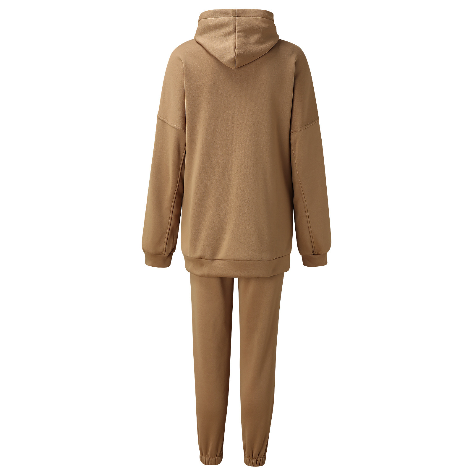 Women's Sweatshirt Suit Fleece-lined Two-piece Set For Women_voghion.com