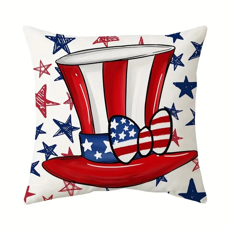 Cross-border nuevo estilo de estilo de lino impresa de pelusa almohada de casa coche sofá cojín cubierta