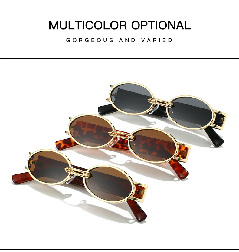 50g Weight Full Frame Glasses Structure Sunglasses Classification Ac, UV400 Protection Lens Material Oval Frame Glasses Style Casual, Daily Occasion Leopard Pattern All Seasons Season Women's Gender Vacation, Simple Style Style Vacation Simple Style Leopard Ac UV400 Protection Oval Frame Full Frame Women's Sunglasses 2