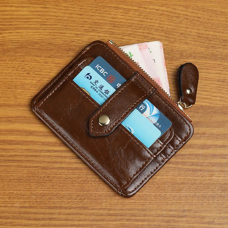 Nuevo bolso de cambio de textura, bolsa de tarjetas multi-tarjeta avanzada, bolsa de tarjetas delgada y conveniente, paquete de tarjetas antimagnéticas