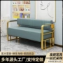 美发美容不锈钢长条等候椅