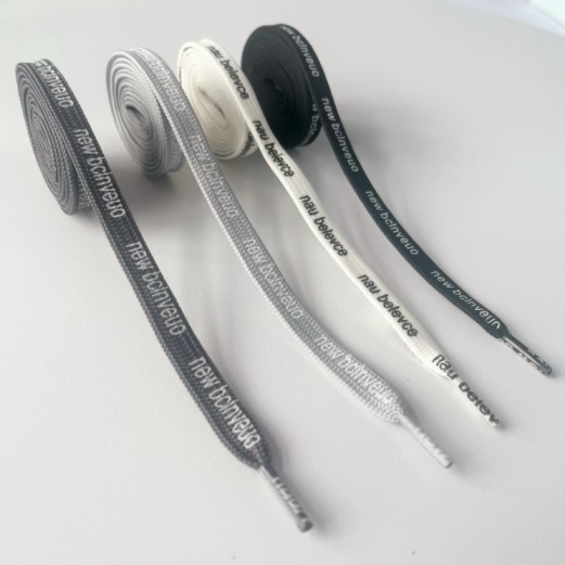 Double-sided shoelaces