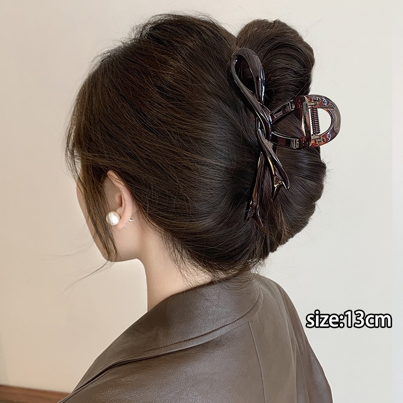 Clip de cabello grueso, cabello super grande, clip de cabello, cabeza posterior, clip de tiburón de alto nivel, tocado, clip de cabello para mujeres