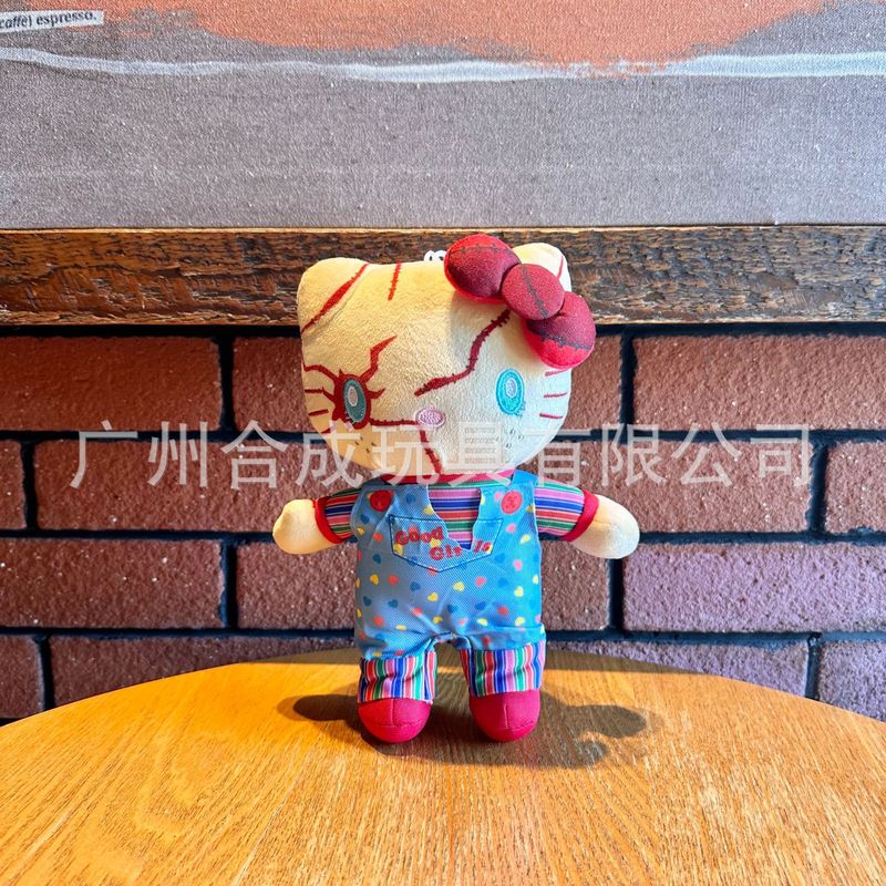 日系万圣节婚纱KT三丽鸥库洛米美乐蒂毛绒玩具公仔玩偶抓机娃娃|undefined